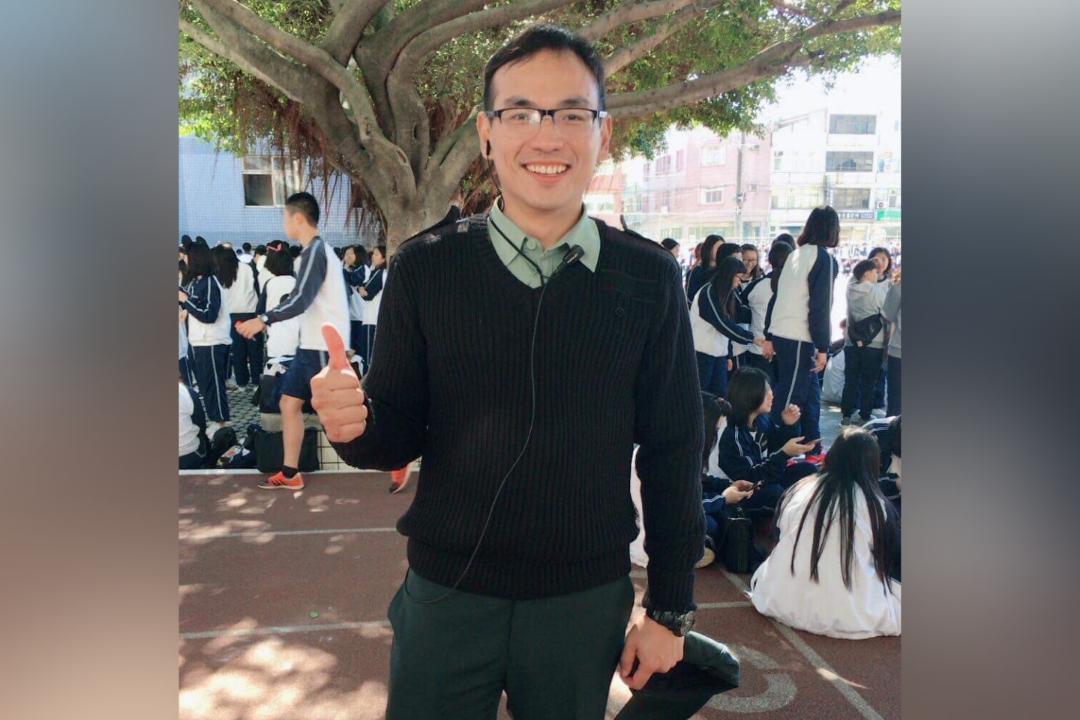 教育部學務司承辦人賴竑融教官